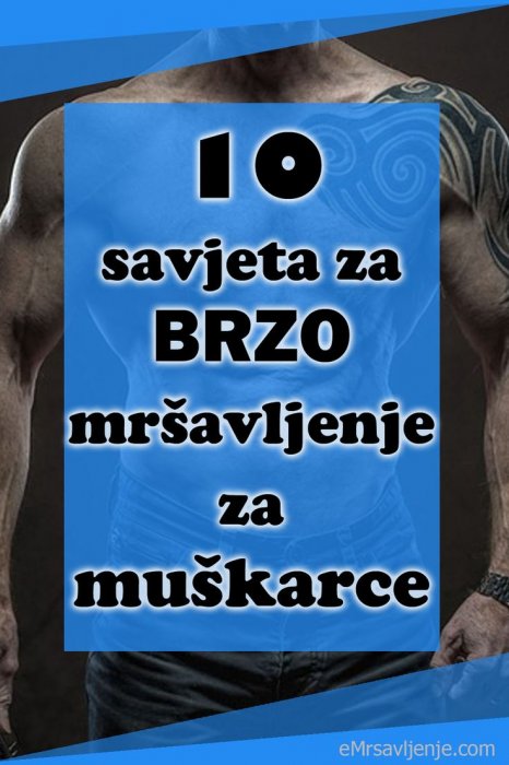 Kako smrsaviti (za muskarce)