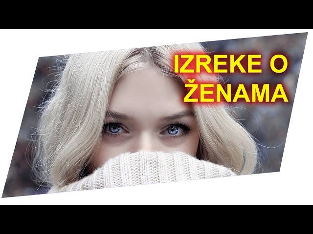Rekli su o ženama...