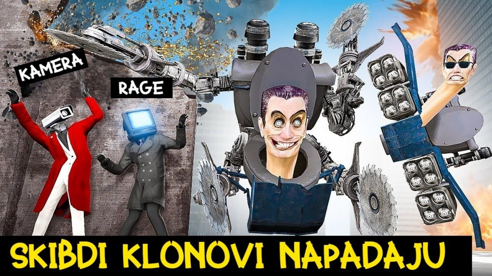 kLONOVI NAPADAJU...