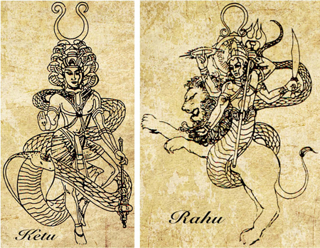 Ketu/Rahu horoskop