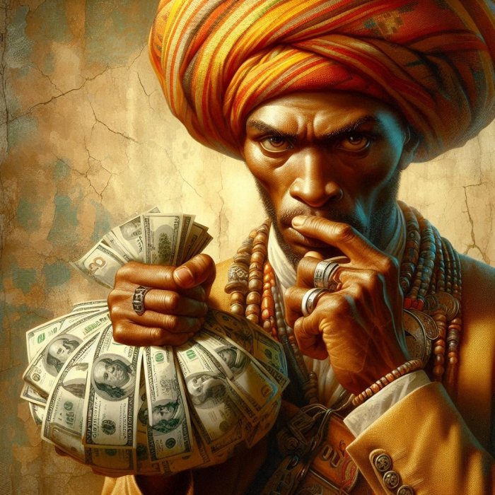 Darežljiv čovjek u očima lopova uvijek je budala