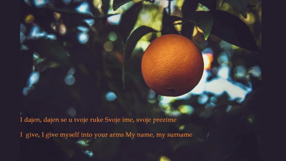 Feta žute naranče....