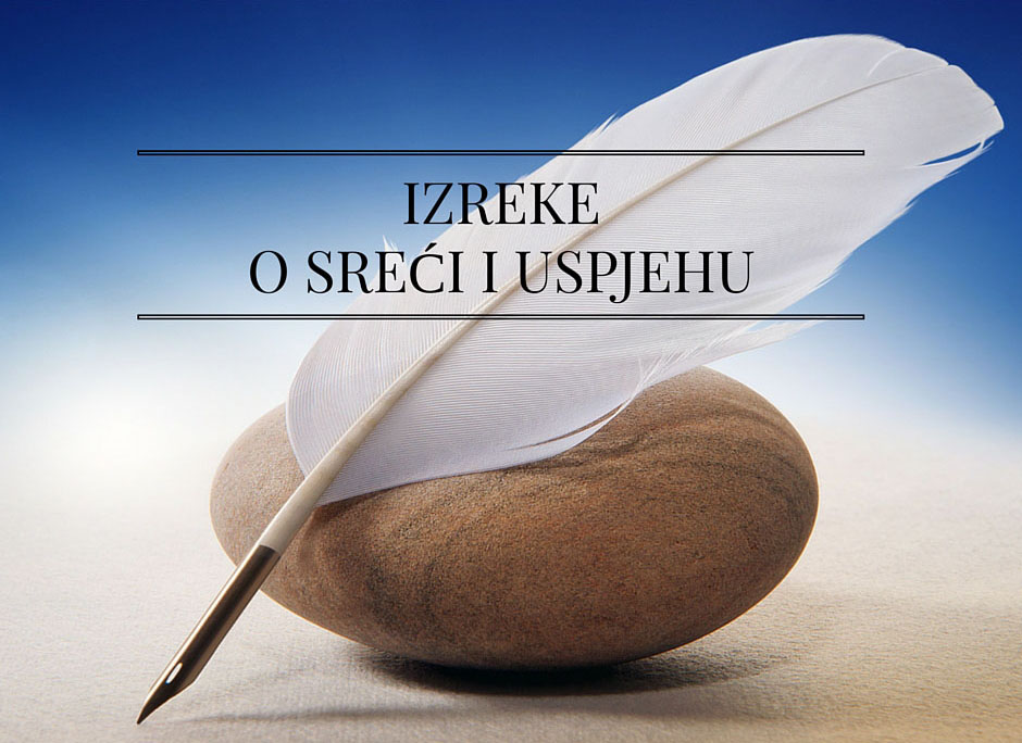 Što znači uspjeti...