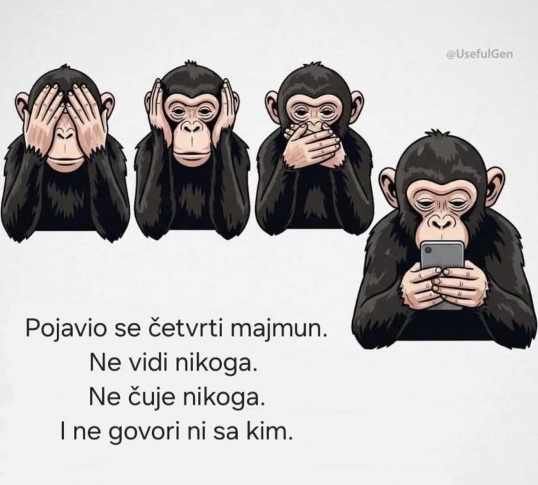 NE VOLIŠ BAŠ NIKOGA E , ONDA....