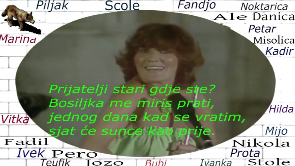 prijatelji stari, gdje ste