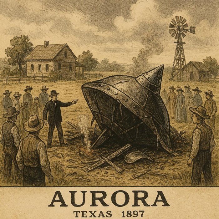 Aurora, pad NLO-a u Teksasu 1897. godine