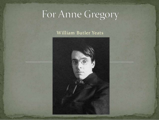 Za Anne Gregory - William Butler Yeats