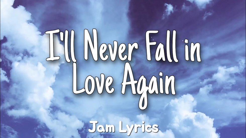 I'm never gonna Fall In Love Again - Tom Jones