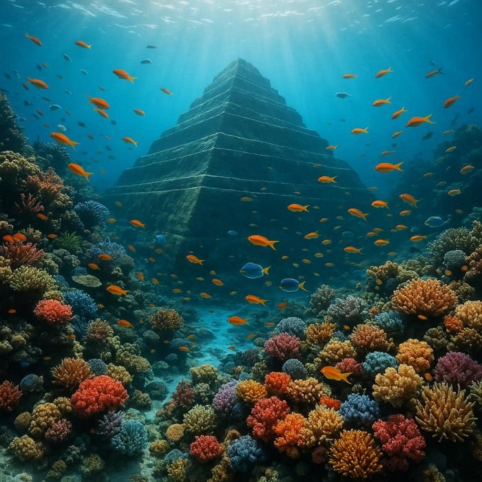 JAPANSKE PODVODNE PIRAMIDE