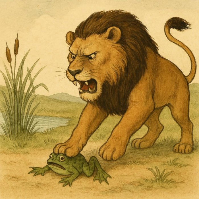 Lav i žaba