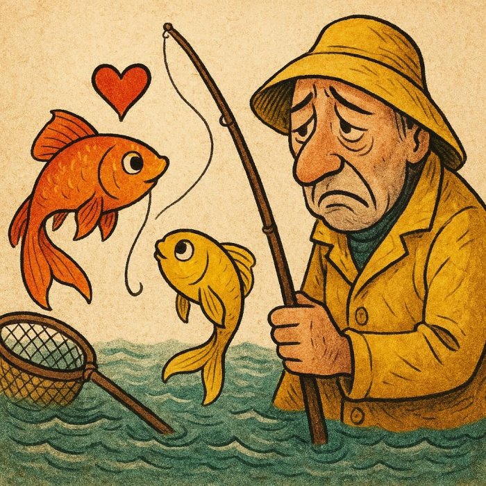 pjesma o ljubavi dvije ribe...