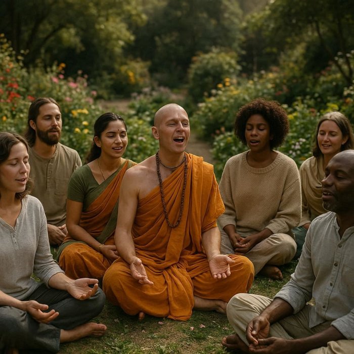 Pjevanje Hare Krišna maha mantre