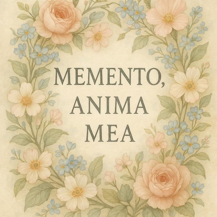 MEMENTO, ANIMA MEA