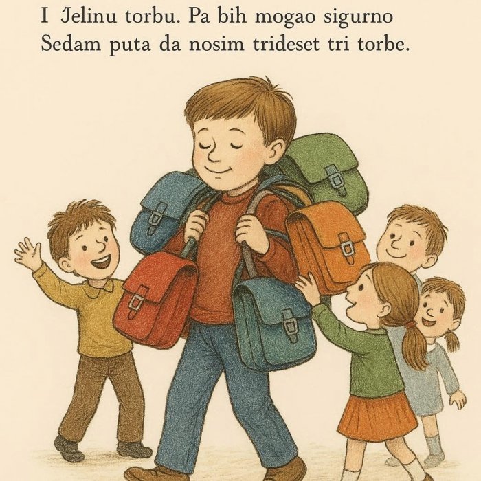 Nosim sve torbe a magarac nisam
