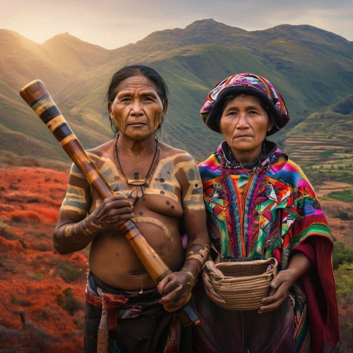 australia-aborigini + kechua