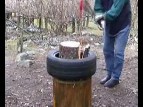 Cijepanje drva izum OPA GUMA STAJL