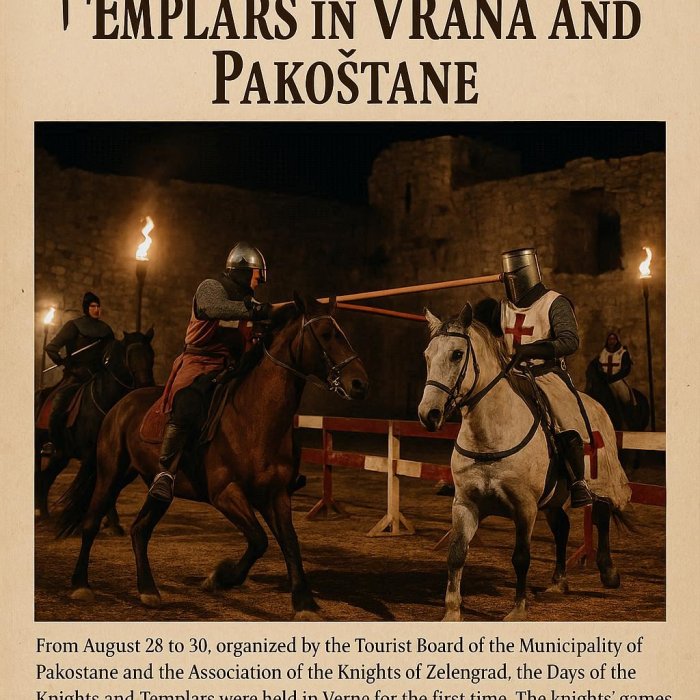 Dani vitezova i templara u mjestima Vrane i Pakoštane