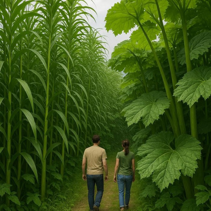 Zašto na Sahalinu raste divovska trava?