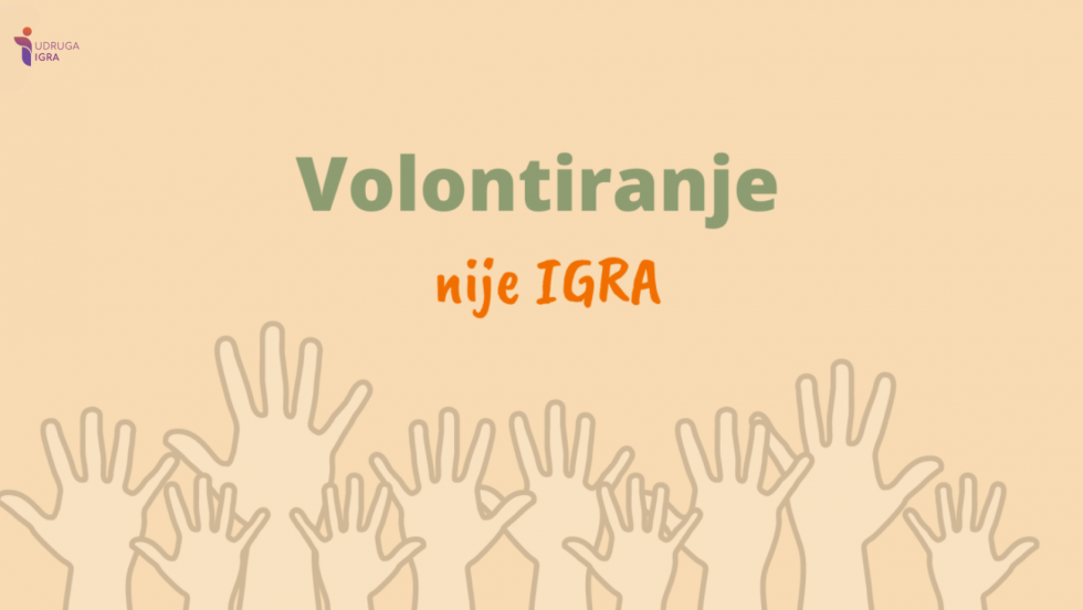 Traže se volonteri za ...
