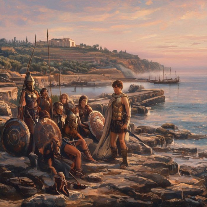 Grčki mit o Tezeju /humor/