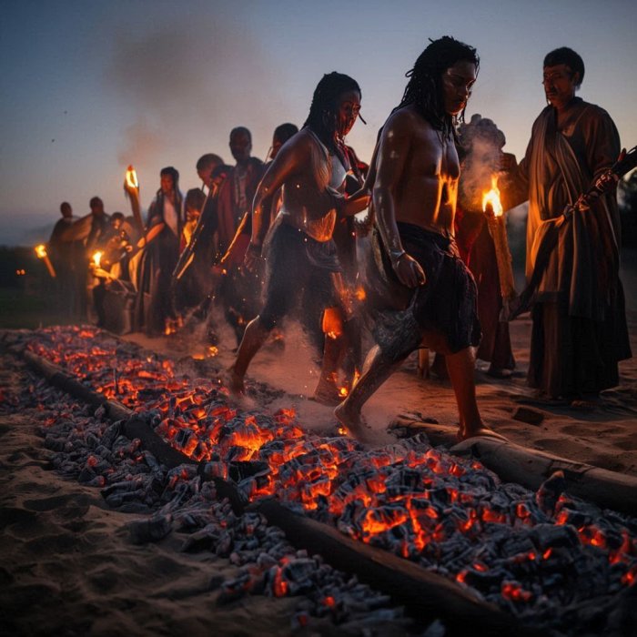 Firewalking - Tomislav Budak, Zagreb