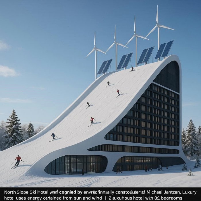 FOTO: Hotel po kojem možete skijati!