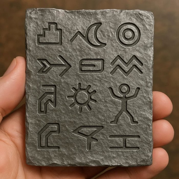 Indijansko pismo na letjelici