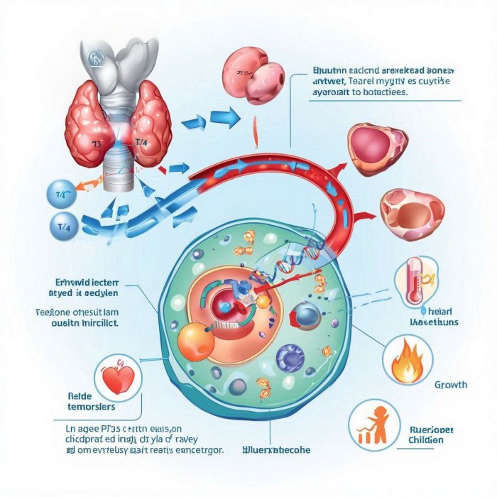 Kako hormoni štitne žlezde deluju na organizam