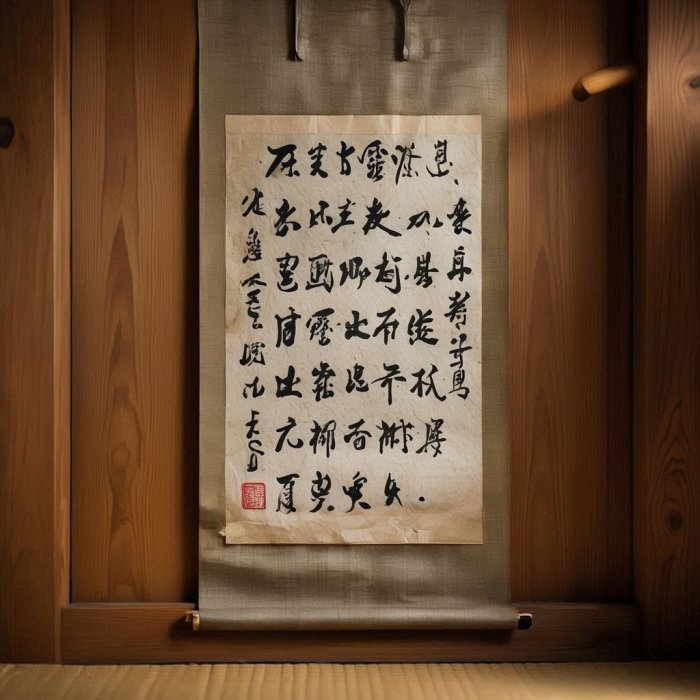 Bio je to kaligrafski rad nekog zen redov­nika