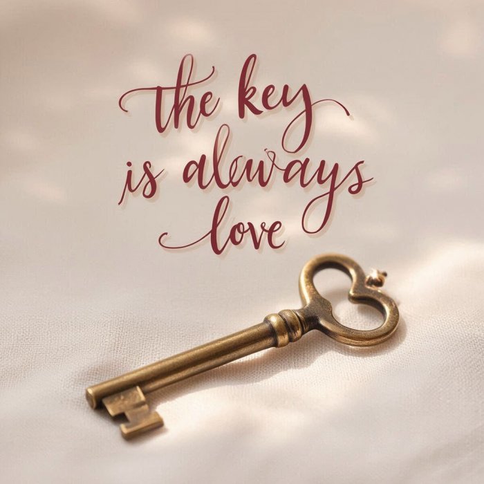 PORUKA ZA 12. SVIBNJA - Ključ je uvijek ljubav