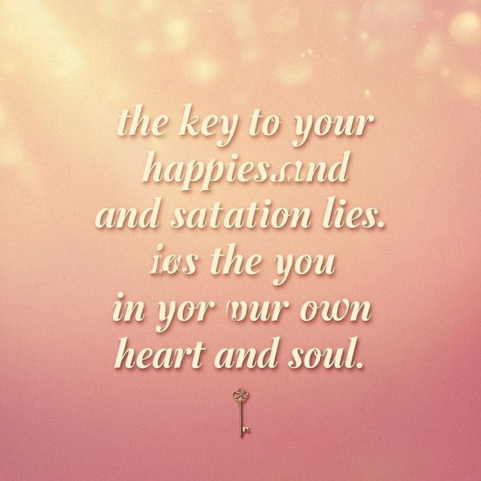 PORUKA ZA 03. TRAVNJA - Ključ tvoje sreće i zadovoljstva leži u tebi