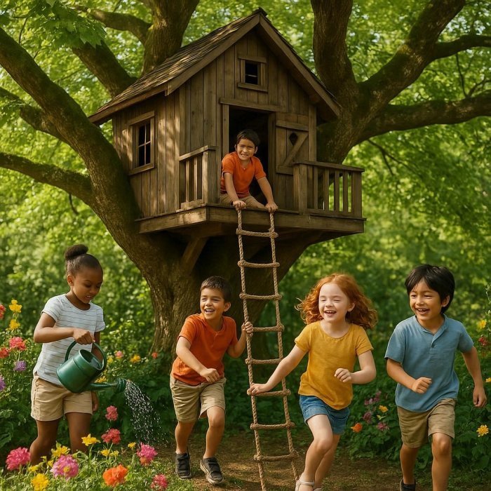 Kuća na drvetu.....