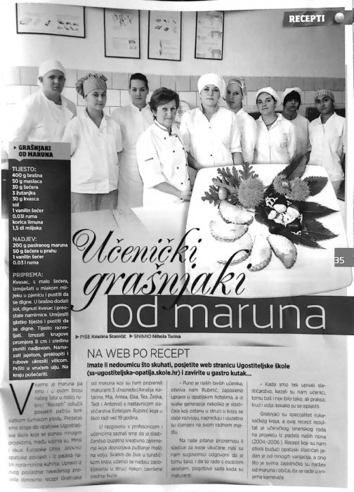 evo, ki će delat grašnjaki, ja ću prit provat