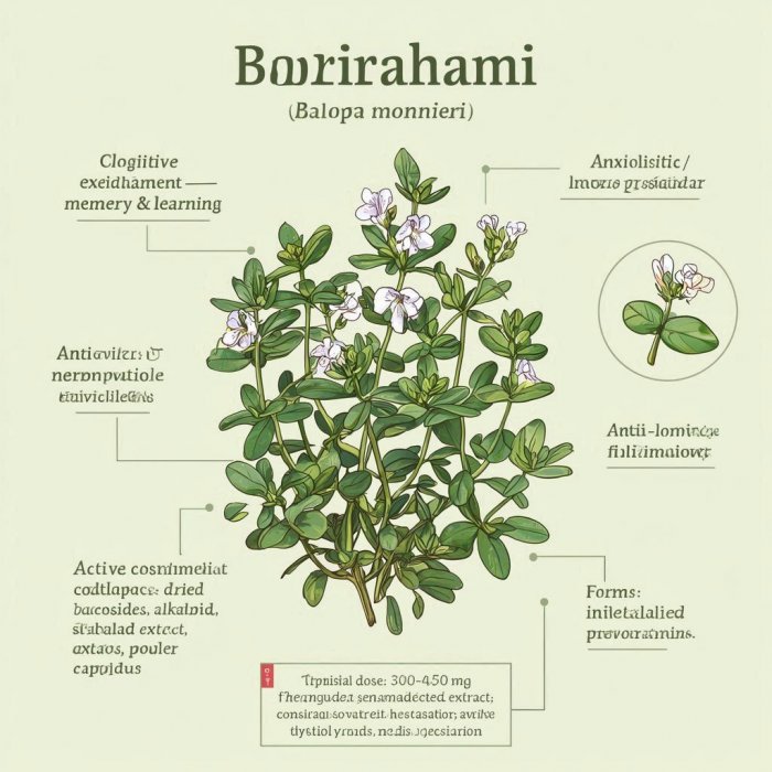 Ljekovita svojstva Brahmi - Bacopa Monnieri