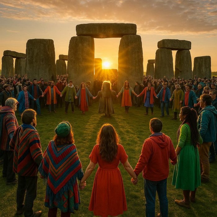 Ljetni solsticij u Stonehenge-u
