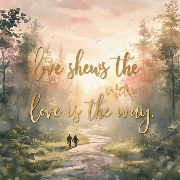 PORUKA ZA 02. SVIBNJA - Ljubav pokazuje put