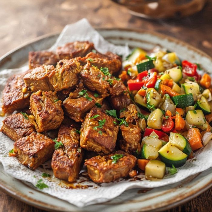 Što ću danas kuhati? - Marinirani seitan s povrćem