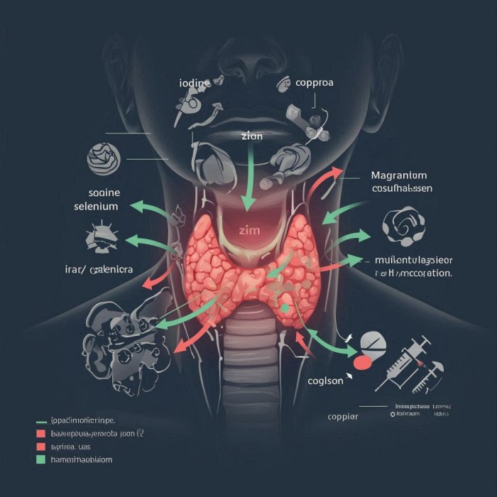 Minerali i štitasta žlezda