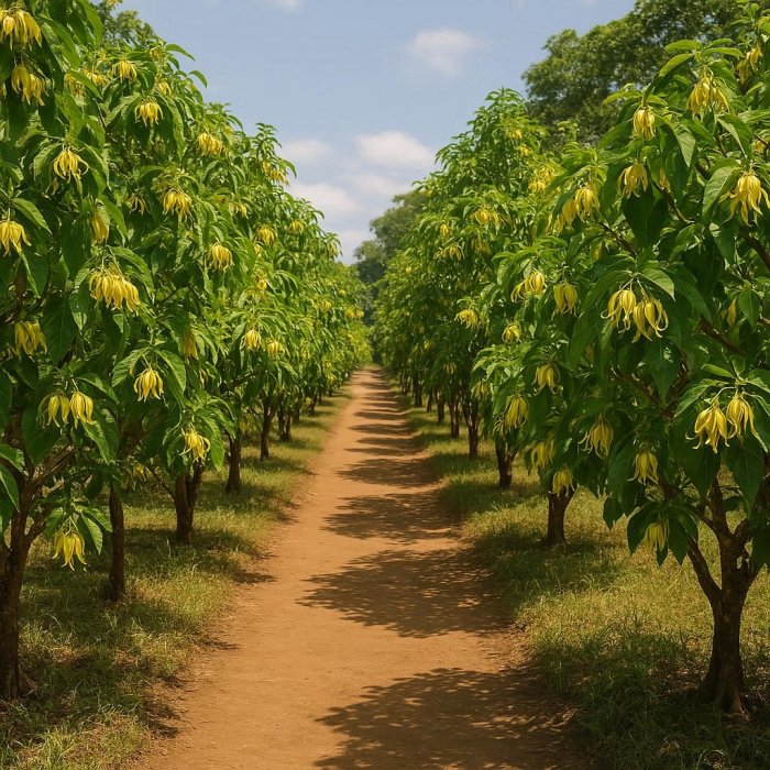 Mirisni drvoredi ylang-ylanga