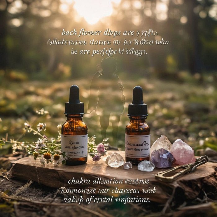 MRŠAVLJENJE S BACHOVIM CVJETNIM KAPIMA I ESENCIJAMA ZA USKLAĐENJE ČAKRI