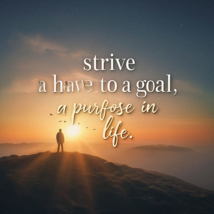 PORUKA ZA 16. LIPNJA - Nastoj imati cilj, svrhu u životu