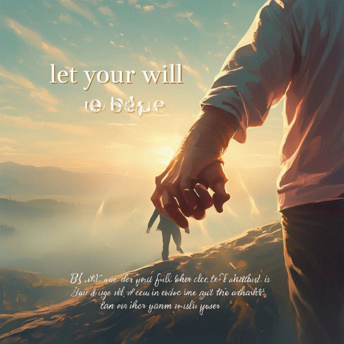 PORUKA ZA 04. SIJEČNJA - Neka se dogodi tvoja volja