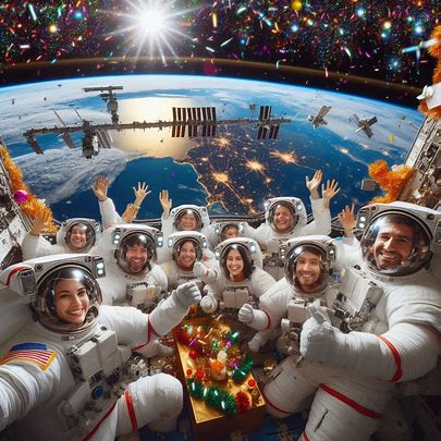 Astronauti će 16 puta dočekati Novu godinu