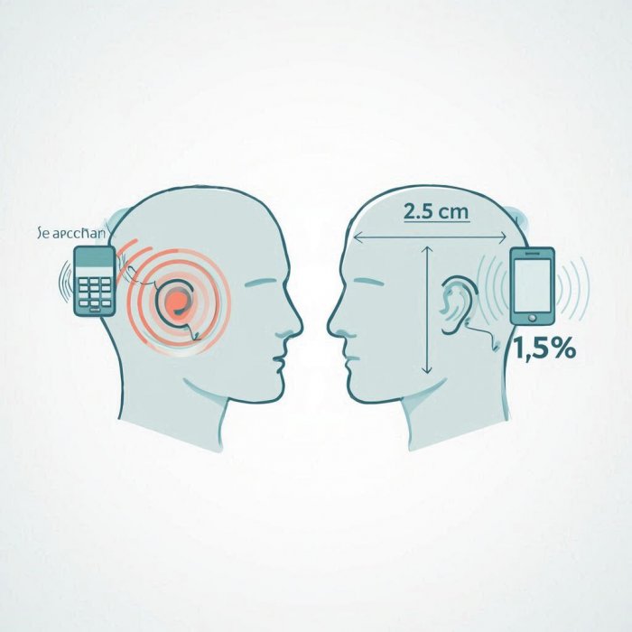 Odmaknite mobitel 2,5 cm od glave