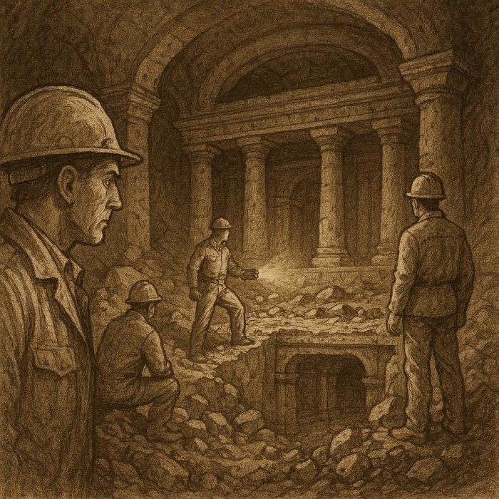 Otkrivena velika podzemna bušilica drevne civilizacije