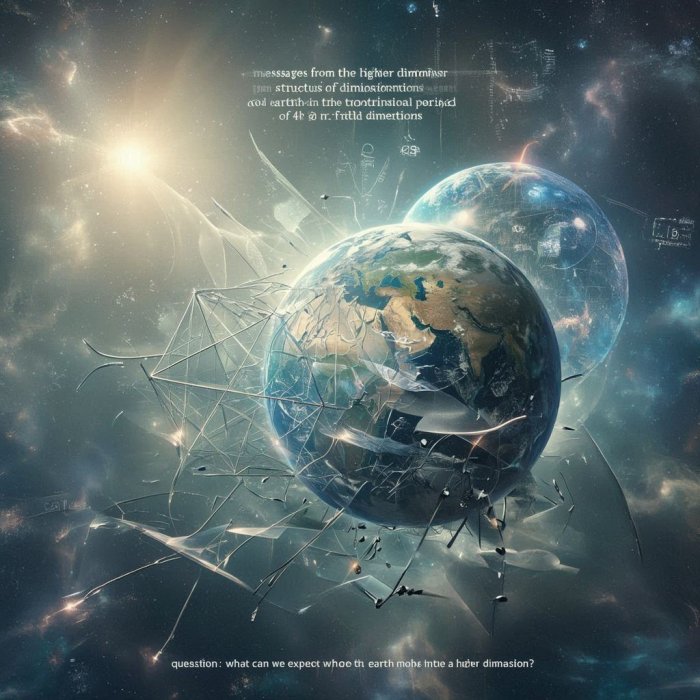 Poruke iz Visih Dimenzija: Struktura Dimenzija i Zemlja u Prelaznom Periodu