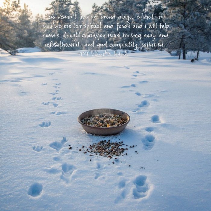 PORUKE ZA MJESEC SIJEČANJ - Dođi k meni po duhovnu hranu i pomoć