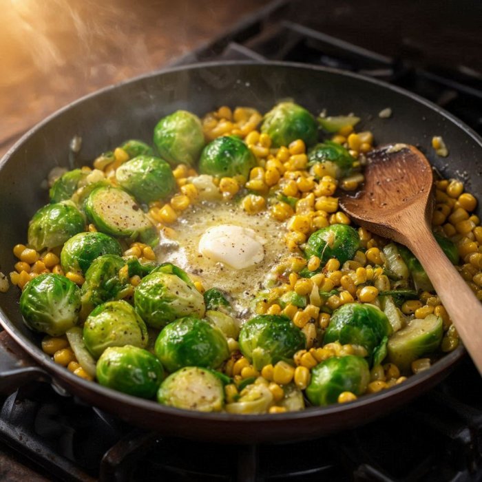 Što ću danas kuhati - Prokulice s kukuruzom