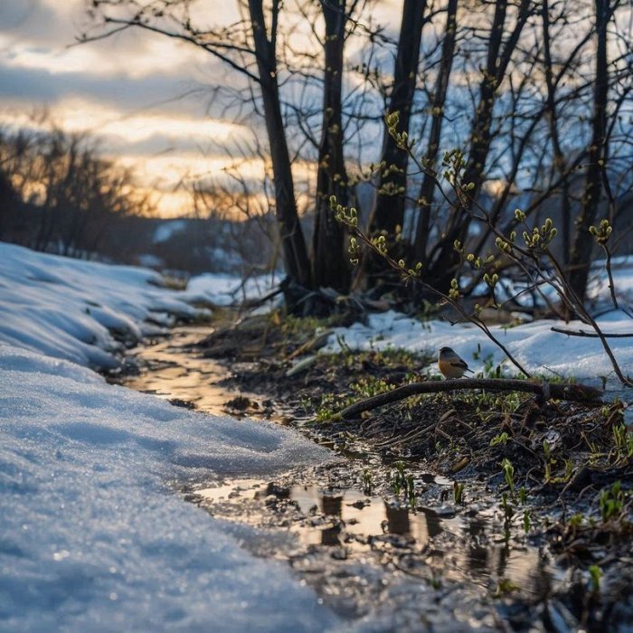 PORUKA ZA 24. OŽUJKA -  proljeće se gotovo nenametljivo počne probijati