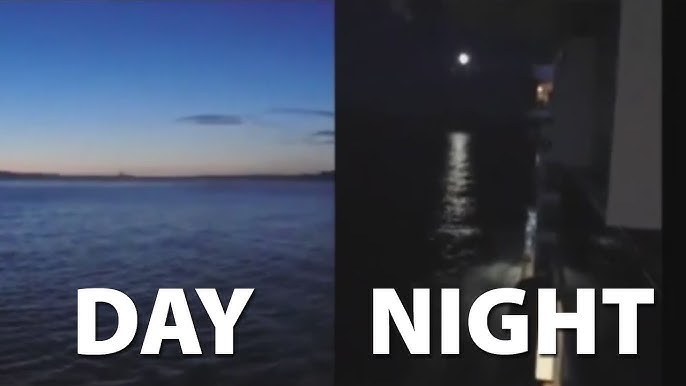 RAVNA ZEMLJA - Sunce dokazano kroz video snimak Dana i Noći u istom trenutku